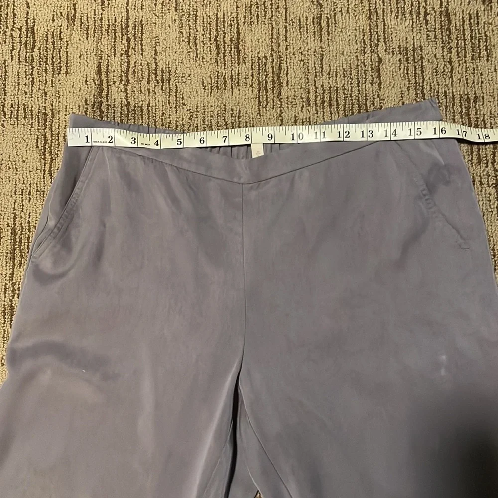 EILEEN FISHER gray pull on ankle pant